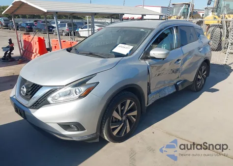 2015 Nissan Murano Platinum из США, поврежденный, VIN 5N1AZ2MG4FN210038
